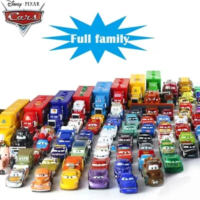 Disney Pixar Cars Lot Lightning McQueen 1:55 Diecast Model Car Toys Gift For Boy • $7.72
