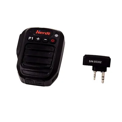 Bluetooth Wireless PTT Speaker Microphone For Kenwood Baofeng TYT HAM Radio • £45.95