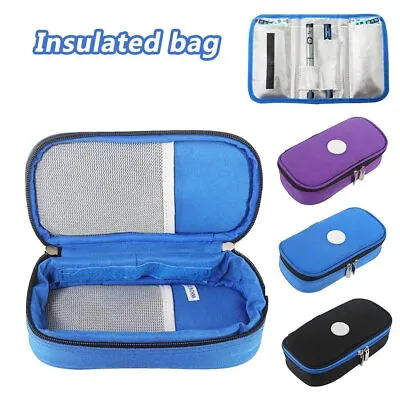 Insulin Pen Case Pouch Cooler Diabetic Pocket Cooling Protector Bag Zip HB • £11.51