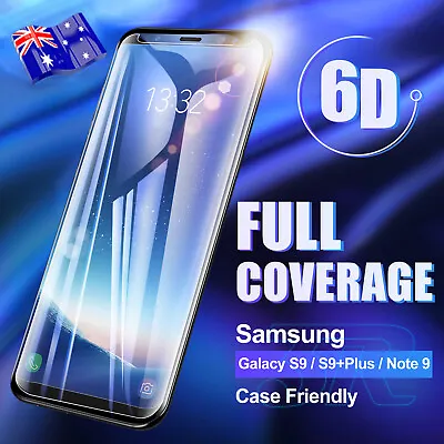 $4.85 • Buy For Samsung Galaxy S10 S9 S8 Plus S10e Note 9 8 Tempered Glass Screen Protect -C