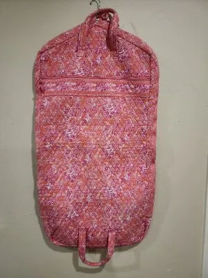 Vera Bradley Garment Bag In RETIRED Hope Toile Pink Floral Large • $38.47
