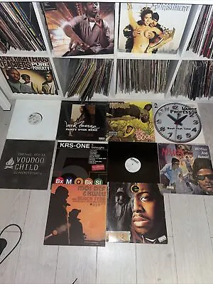 £120 • Buy Hip Hop 12”s X10 Vinyl Singles Rare Records Rap 90s Collection