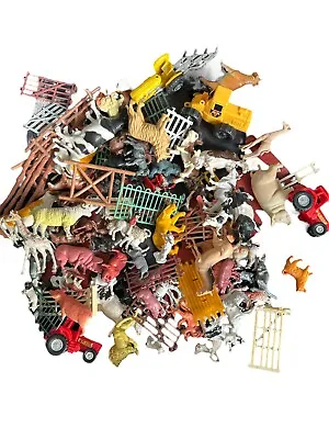 Childrens Farmyard Toys And Figures Animals Tractors Building • £14.99