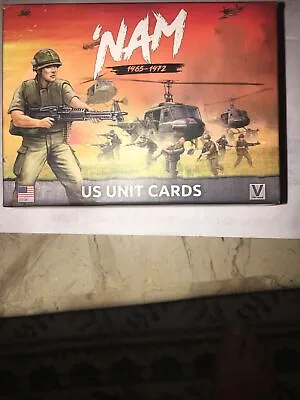 Flames Of War Unit Cards US Forces In Vietnam ‘Nam VUS901 Open But Complete • $23.99