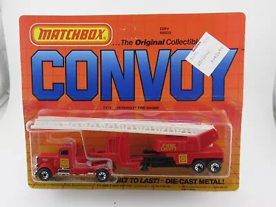 Matchbox Convoy CY12 Peterbilt Fire Engine #8 Die-Cast Truck 1983 NEW • $9.99