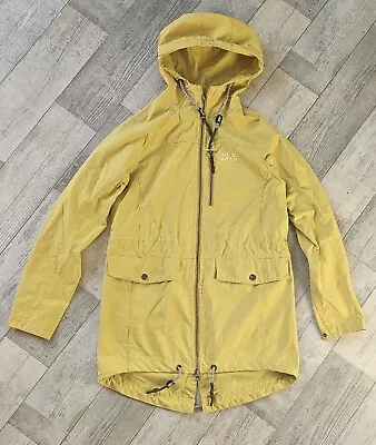 Jack Wolfskin Womens Lightweight Hooded Parka Jacket Size 10 / S • £20