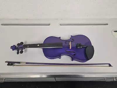 The Sound Post Rainbow Fantasia Starter Violin Purple W049000156023 K.hh 14/04 • £44.99