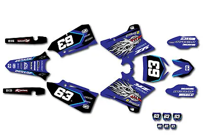 Yamaha Of Troy Factory Team Graphics Kit W/ Rider Number Yz125 Yz250 2002- 2021 • $119.95