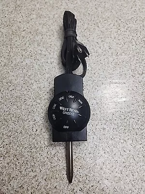 West Bend Control Part E84820-78TT0010 Electric Skillet Heat Power Cord WB #16 • $6.29