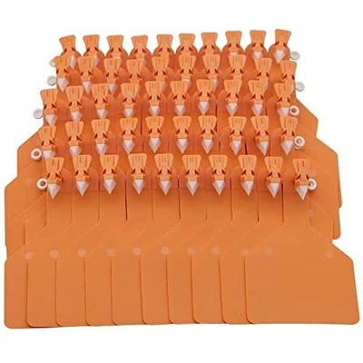 $56.81 • Buy 50Pcs Z Tags One-Piece Cattle Ear Tags TPU Blank Livestock Animal Identificat...