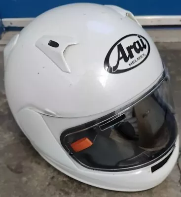 Arai RX-Q Motorcycle Helmet White Medium 7-71/8 • $119