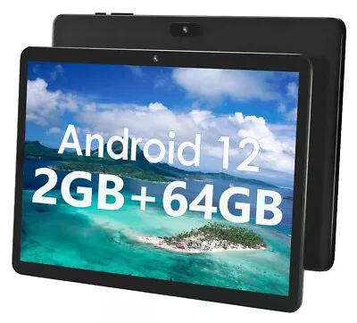 Android 12 SGIN Tablet 10.1 Inch 2GB RAM 64GB ROM With Quad-Core Dual Camera • $69.99