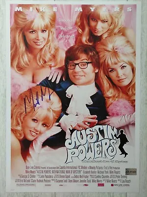 Mike Myers Autographed Signed Poster ( Austin Powers ) 11x17 + COA • $59.99