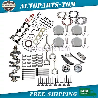 1.8L Engine Rebuild Overhaul Kit - Crankshaft / Con Rods Fit For HYUNDAI KIA • $126.99