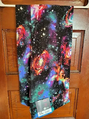 NWT NOBO Juniors Women's XXXL 21 Galaxy Themed Sueded High Rise Leggings • $6.95