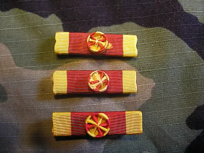 Vietnamese National Order Of Merit Ribbons • $28