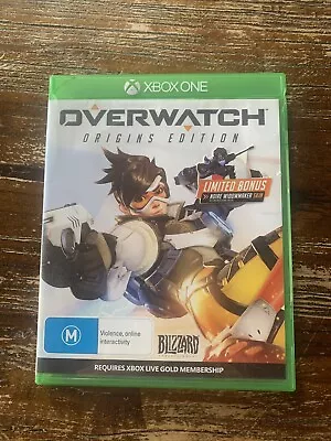 Overwatch: Origins Edition Xbox One Free Postage AU Seller • $0.99