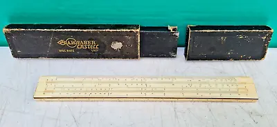 Vintage Faber Castell 1/87 System Rietz Slide Rule C1944 Germany W Box • $30