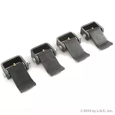 4 Heavy Duty Door Hinge Dump Trailer Truck Trailer Strap Style Greaseable Cargo • $35.70