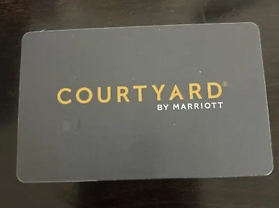 Courtyard Marriott Hotel Room Key Card No Strip • $2