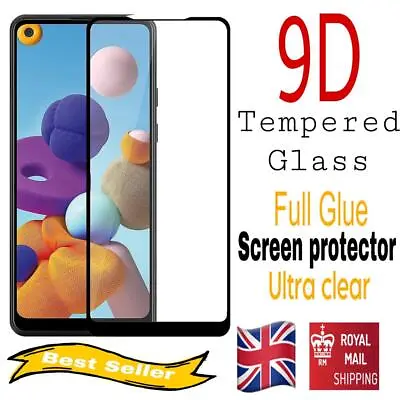 For Samsung Galaxy A21/21s/72 F62 M51 Note 10 Tempered Glass Screen Protector • £2.99