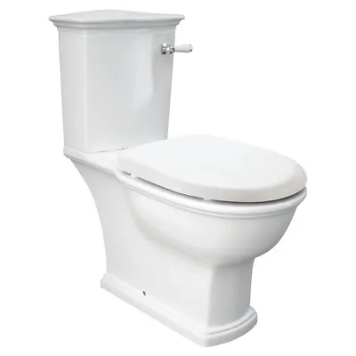 RAK Washington White Front Lever Close-Coupled Toilet Suite • $1099