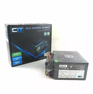 CiT Black Edition 400HE 400W ATX Power Supply • £25