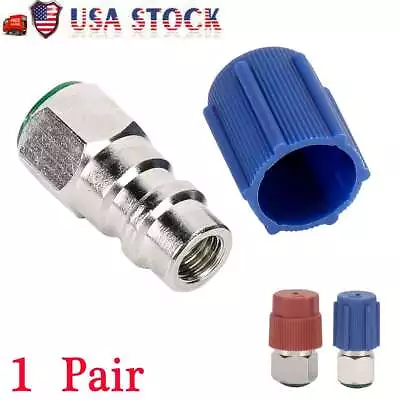 A/C Charging Port Adapter Retrofit R12 To R134a Conversion Fitting Set Kits USA • $9.19