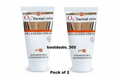 2 X O3+ Dermal Zone Meladerm Intensive Lightning Cream For Pigmented Free Ship • $42.20