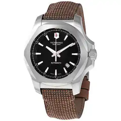 Victorinox I.N.O.X. Automatic Black Dial Men's Watch 241836 • $588.50