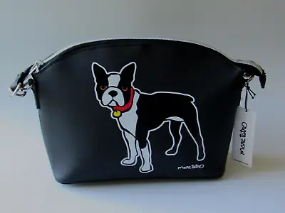 Marc Tetro French Bulldog Crossbody / Shoulder Bag Handbag Black & White NWT • $49.29