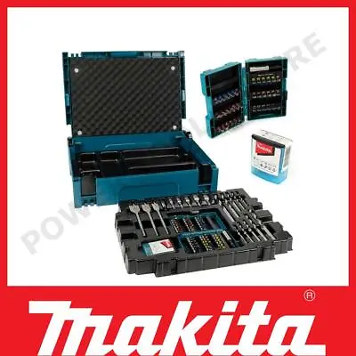 Makita B-43044 66 Piece Drill Screwdriver Accessory Set In Makpac Tool Case Box • £60.99
