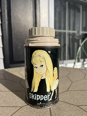 Vintage Rare Barbie Midge & Skipper  Lunchbox Thermos Only 1965 • $15.99