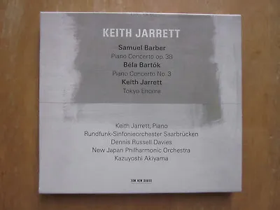 Keith Jarrett - ECM Rundfunk Saarbrucken | Barber Bartok Tokyo Encore [2015 CD] • £8.50