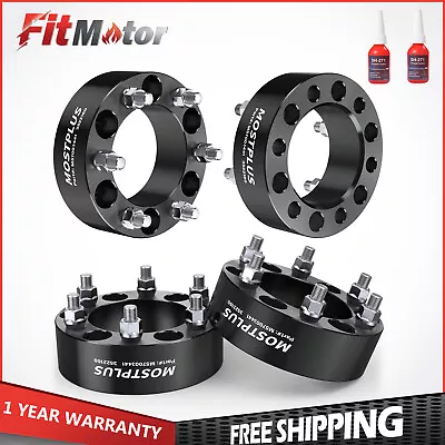 Set(4) 2 Inch 6x5.5'' Wheel Spacers Adapters For Chevrolet Silverado GMC Sierra • $83.88