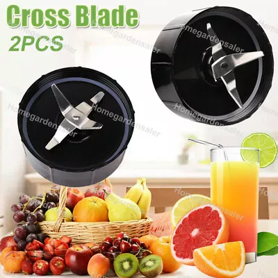 2Pcs Replacement Cross Blade Juicer Accessories For Magic Bullet Blender MB1001 • $10.95