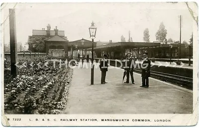 £12 • Buy RP RAILWAY STATION - Wandsworth Common Station INTERIOR London Brighton & SC -
