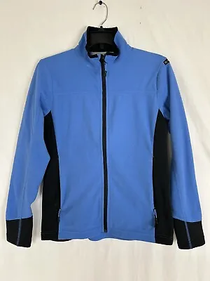 Womens Haglofs WINDSTOPPER Polartec Fleece Mountain Size Eu40 US 8 Blue Black • $14.90