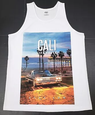 Cali Lowrider Tank Top T-shirt California Lifestyle Streetwear Men's Vest New • $17.95