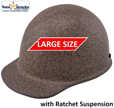 MSA Skullgard Large Cap Style With Ratchet Suspension - Custom Light Granite • $138