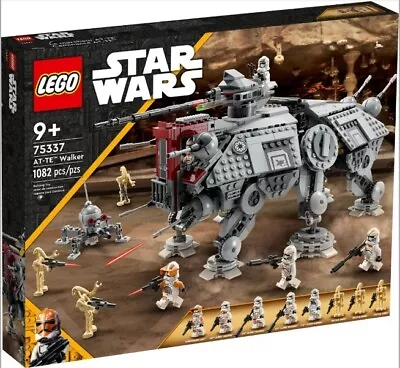 LEGO Star Wars 75337 ~ AT-TE Walker ~ Brand New Factory Sealed + Free Gift  • $259.95