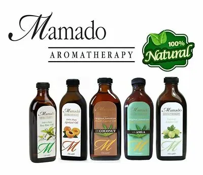 £11.99 • Buy Mamado Aromatherapy Natural & Pure; Hair, Body & Skin Care Oils ( All Oil's )