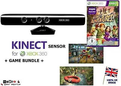 £9.95 • Buy Xbox 360 Kinect Sensor + Game Bundle - GENUINE Microsoft *BEST VALUE*