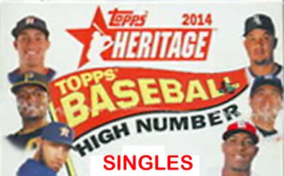 2014 Topps Heritage High Singles - You Pick - Nr Mint • $0.99