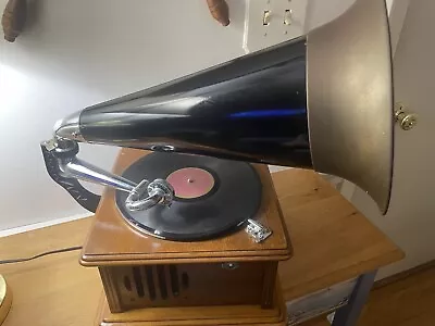Thomas Home Phonograph Gramophone Replica Collector's Edition Model #166 • $125