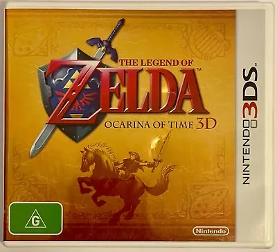 THE LEGEND OF ZELDA: OCARINA OF TIME 3D Nintendo 3DS/3DS XL GOOD CONDITION AUS • $50