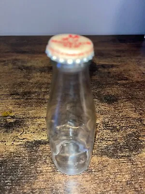 Mini Glass Bottle With Mountain Dew Cap Measures Apx 6 Inches High • $9.99