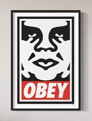 OBEY ICON – SHEPARD FAIREY - Obey - Hand Signed Print • £25
