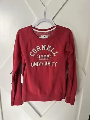 Vtg 90’s Y2K Cornell University Champion Sweatshirt  XL RED Crewneck • $10