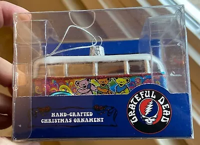 Grateful Dead 4  VW Tour Bus Dancing Bears Christmas Ornament GD4141 Kurt  Adler • $25